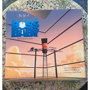 The Art of The Boss Baby - Hardcover Ramin, Zahed et al Art Coffee Table Book